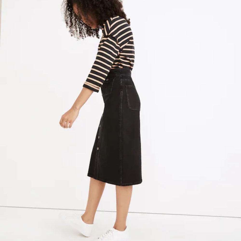 NWT Madewell Denim Skirt - Picture 2 of 6